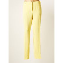 WEILL - Pantalon slim jaune en polyester - Femme - Taille 44 - Modz