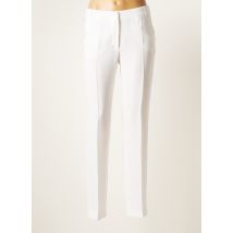 WEILL - Pantalon slim blanc en polyester - Femme - Taille 38 - Modz