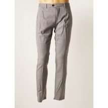 DEVRED - Pantalon chino gris en coton - Homme - Taille 44 - Modz