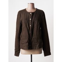 OLSEN - Veste casual marron en lin - Femme - Taille 40 - Modz