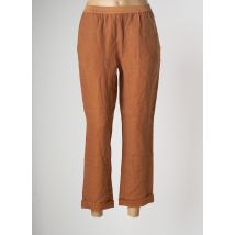 HARRIS WILSON - Pantalon 7/8 orange en laine - Femme - Taille 36 - Modz
