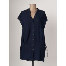 ARELINE - Chemisier bleu en polyester - Femme - Taille 36 - Modz