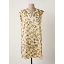 ARELINE - Robe courte beige en elasthane - Femme - Taille 40 - Modz