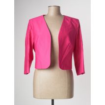 PAUSE CAFE - Veste casual rose en coton - Femme - Taille 50 - Modz