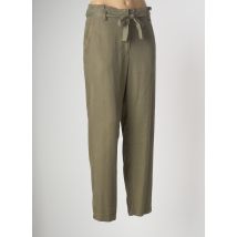 CONCEPT K - Pantalon 7/8 vert en tencel - Femme - Taille 40 - Modz