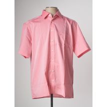 JUPITER - Chemise manches courtes rouge en coton pour homme - Taille L - Modz