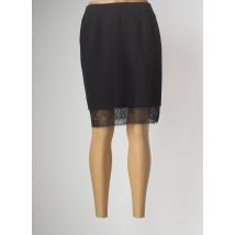 PAUSE CAFE - Jupe mi-longue noir en polyester - Femme - Taille 38 - Modz