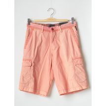 DELAHAYE - Bermuda orange en coton - Homme - Taille 38 - Modz