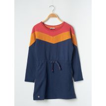 J&JOY - Robe mi-longue bleu en coton - Fille - Taille TU - Modz