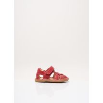 SHOO POM - Sandales/Nu pieds rouge en textile pour garçon - Taille 21 - Modz