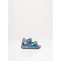 FR - Sandales/Nu pieds bleu en cuir - Garçon - Taille 21 - Modz