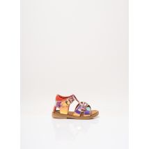 STONES AND BONES - Sandales/Nu pieds orange en autre matiere pour fille - Taille 21 - Modz