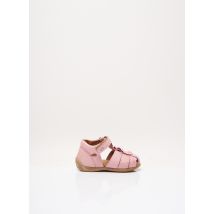 FRODDO - Sandales/Nu pieds rose en cuir pour fille - Taille 19 - Modz