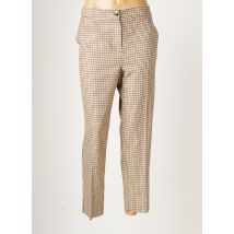 JULIE GUERLANDE - Pantalon chino beige en polyester - Femme - Taille 44 - Modz