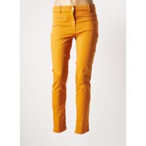 JULIE GUERLANDE - Pantalon slim orange en coton - Femme - Taille 36 - Modz