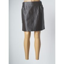 C'EST BEAU LA VIE - Jupe courte marron en viscose - Femme - Taille 44 - Modz