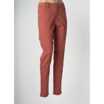C'EST BEAU LA VIE - Pantalon slim orange en viscose - Femme - Taille 44 - Modz