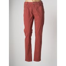 C'EST BEAU LA VIE - Pantalon slim rouge en coton - Femme - Taille 44 - Modz