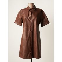 RINASCIMENTO - Robe courte marron en viscose pour femme - Taille 40 - Modz