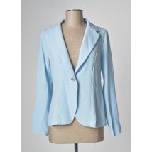 MULTIPLES - Blazer bleu en polyester - Femme - Taille 36 - Modz