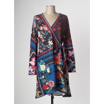 MULTIPLES - Robe mi-longue noir en polyester - Femme - Taille 36 - Modz