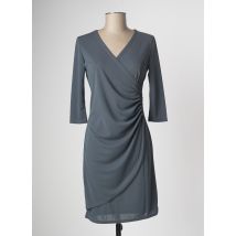 MULTIPLES - Robe courte gris en polyester - Femme - Taille 36 - Modz