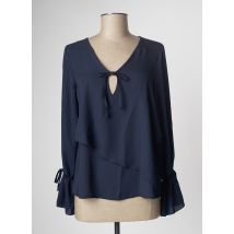 MULTIPLES - Blouse bleu en polyester - Femme - Taille 38 - Modz