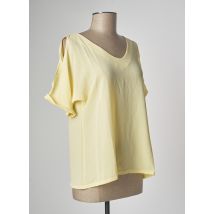 MULTIPLES - Blouse jaune en polyester - Femme - Taille 38 - Modz