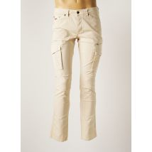 DAYTONA - Pantalon slim beige en coton - Homme - Taille W32 - Modz