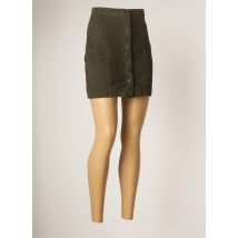 ROSE GARDEN - Jupe courte vert en cuir de chèvre - Femme - Taille 34 - Modz