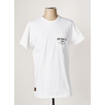 DAYTONA - T-shirt blanc en coton - Homme - Taille S - Modz