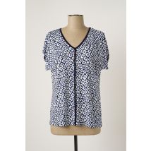 TELMAIL - Top bleu en polyester - Femme - Taille 40 - Modz