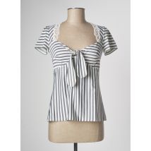 ANTINEA - Top gris en polyamide - Femme - Taille 38 - Modz