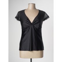 ANTINEA - Top noir en polyamide - Femme - Taille 44 - Modz