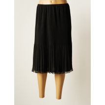 GRIFFON - Jupe mi-longue noir en polyester - Femme - Taille 40 - Modz