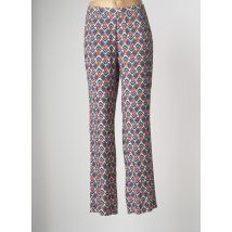 DIVAS - Pantalon droit bleu en viscose - Femme - Taille 40 - Modz