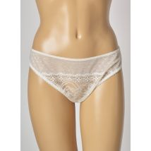 ANTINEA - Tanga beige en polyamide pour femme - Taille 44 - Modz