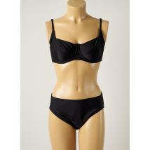 BEACH SECRET - Maillot de bain 2 pièces noir en polyamide - Femme - Taille TU - Modz