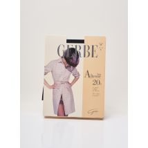 GERBE - Bas noir en polyamide - Femme - Taille 1 - Modz
