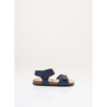 ASTER - Sandales/Nu pieds bleu en cuir - Garçon - Taille 25 - Modz