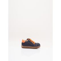 ASTER - Baskets bleu en cuir - Garçon - Taille 20 - Modz