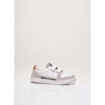 10 IS - Baskets blanc en cuir - Garçon - Taille 30 - Modz