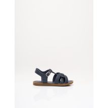 SHOO POM - Sandales/Nu pieds bleu en cuir pour fille - Taille 30 - Modz
