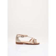 BEBERLIS - Sandales/Nu pieds beige en cuir - Fille - Taille 30 - Modz