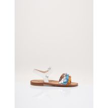 BEBERLIS - Sandales/Nu pieds blanc en cuir - Fille - Taille 31 - Modz