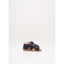 FR - Sandales/Nu pieds bleu en cuir - Garçon - Taille 19 - Modz