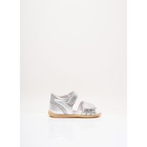 FR - Sandales/Nu pieds gris en cuir - Fille - Taille 24 - Modz