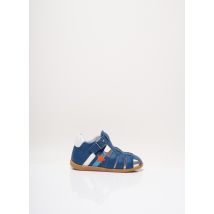 FR - Sandales/Nu pieds bleu en cuir - Garçon - Taille 19 - Modz