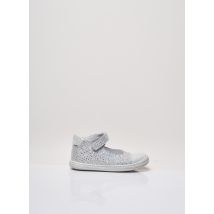 BELLAMY - Ballerines gris en cuir - Fille - Taille 24 - Modz