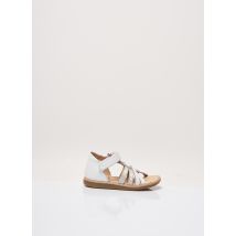 SHOO POM - Sandales/Nu pieds blanc en cuir - Fille - Taille 20 - Modz